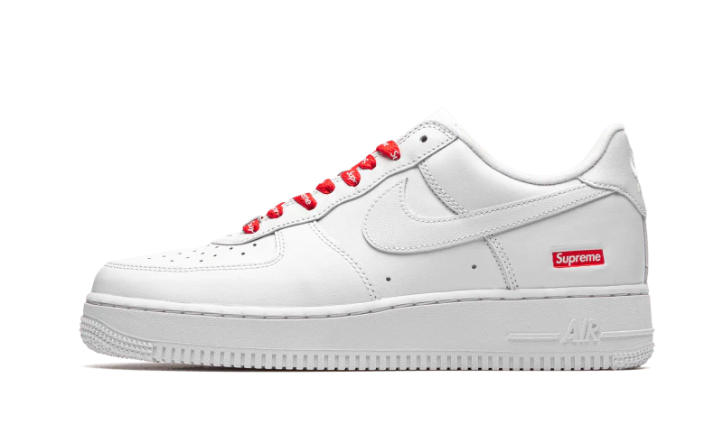Grappig Booth Behoren Nike Air Force 1 Low White Supreme – FreskiCulture